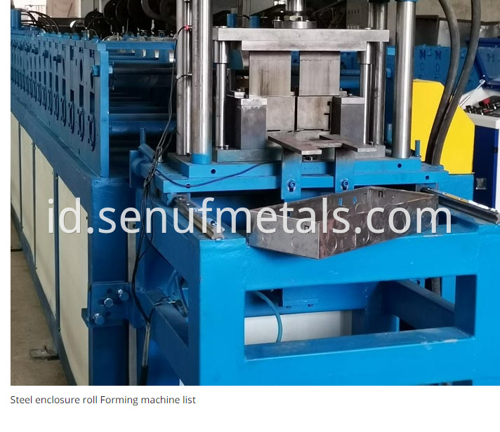 Flush Mount Electrical Enclosure Roll Forming Machine For Producing Outdoor Indoor Box1